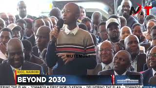 Im The President Of 2060 Young Kid Fearlessly Declares His Ambition To Ruto At Kicc