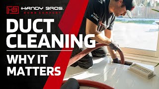Duct Cleaning Explained 🔧 | Why It Matters & Our Whole-Home Deep Clean Process