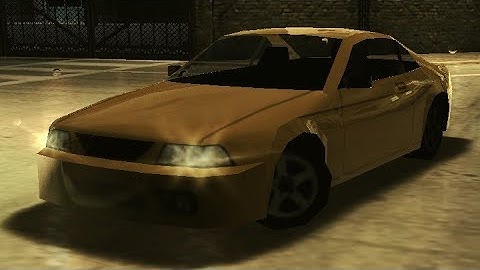 NFS UNDERGROUND 2 - Coupe / Traffic Cars