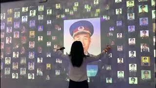 picture wall interactive use laser touch module combined with both of lidar and ir frame100% rimless