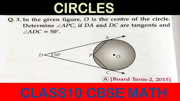 In the given figure, 0 is the centre of circle. Determine angle APC, if DA and DC are tangents and