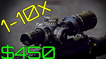 Swampfox Arrowhead 1-10x - The Best Sub $500 LPVO Optic - Guerrilla Dot BDC - Filmed in 21 X 9