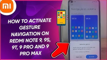 How to activate button navigation on Redmi Note 9, 9S, 9T, 9 Pro and 9 Pro Max