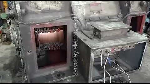 DC motor Interpol coil rewinding ok testing 1500 HP