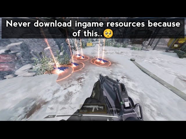 What's the difference between these yellow and white download buttons?  they're both downloading the resources for me normally : r/CallOfDutyMobile
