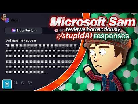 Microsoft Sam reviews horrendously r/stupidAI responses