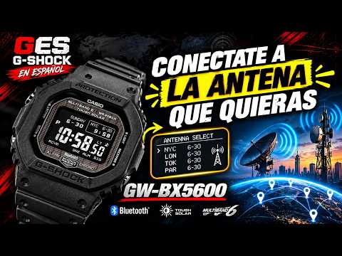 G-SHOCK GW-BX5600: Connect it to any MULTIBAND 6 antenna you want! 📡⌚