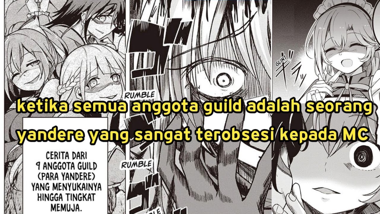 MC dikelilingi oleh 9 anggota yandere💀|| alur manga