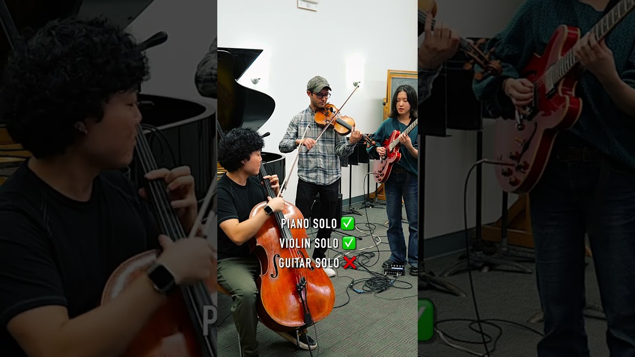 taking solos over Gracie Abrams - That's So True 