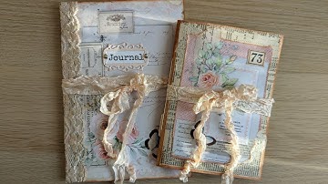 Envelope Notebook & Adding Pages To The Mini Envelope Folio ~ Using Up Digitals ~ Junk Journal Ideas