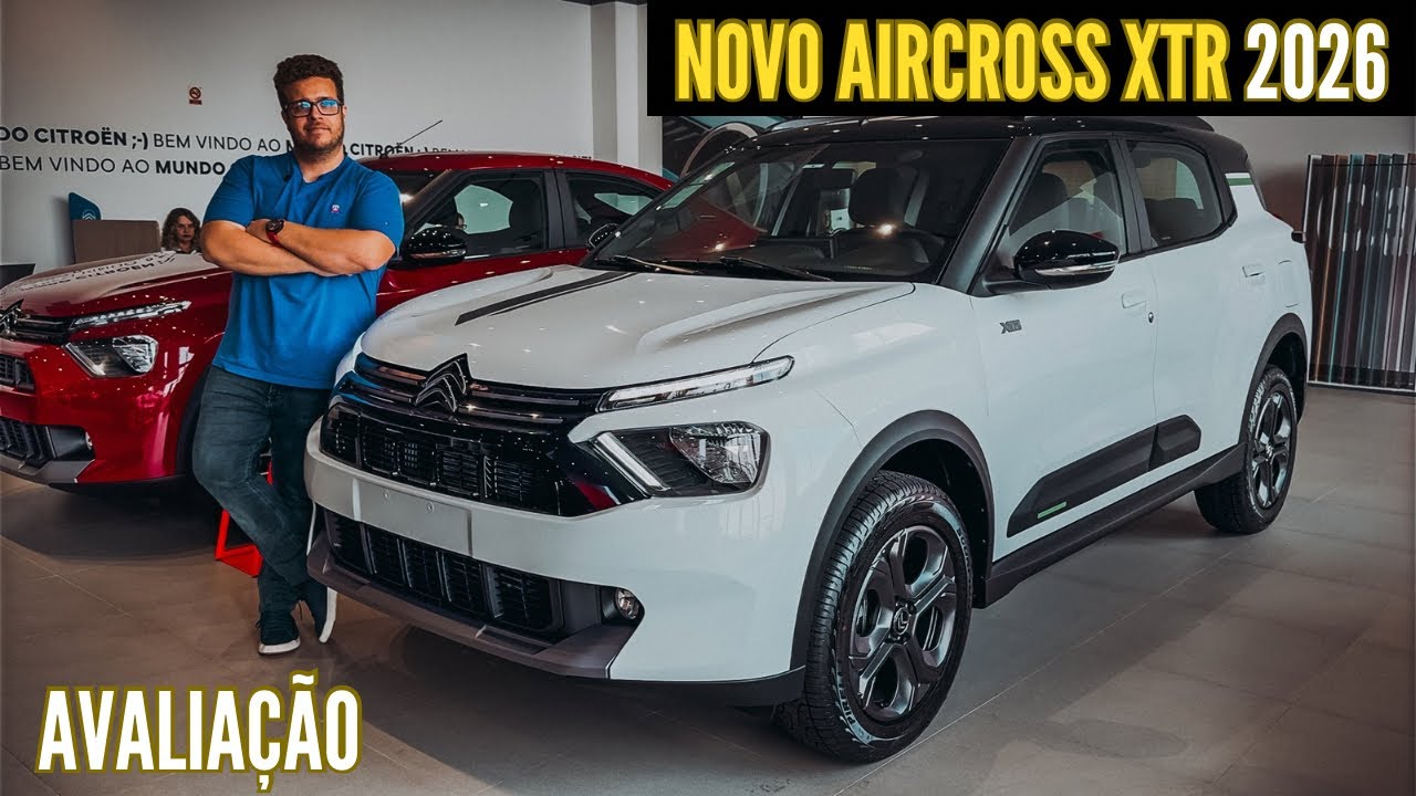 Novo Citroen Aircross Xtr 7 2026 - Melhorou Muito!
