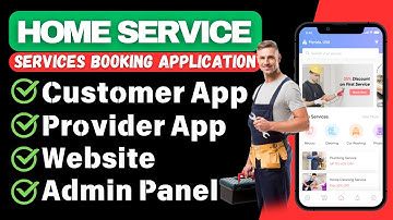 Make services app in Android studio || Multi Provider On Demand, Handyman, Home service App