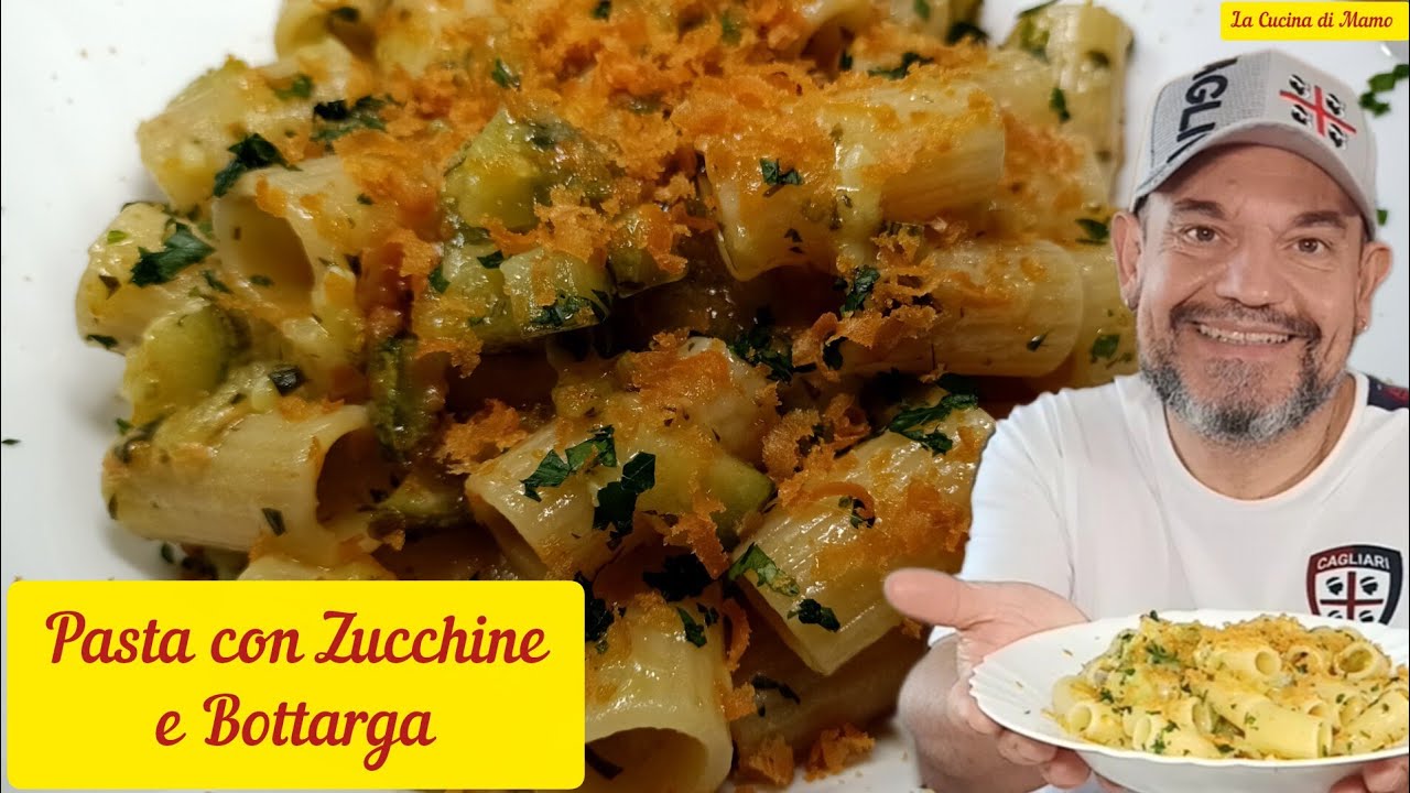 Pasta con Zucchine e Bottarga