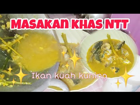 Resep Ikan Kuah Kuning Ntt
