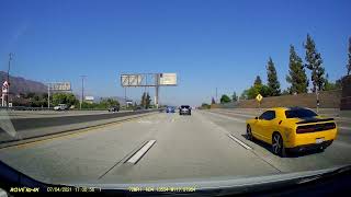 Glendale, CA to Fontana Drive Tour 134 - 210 East Fwy 4K @ 5X #WoWCity