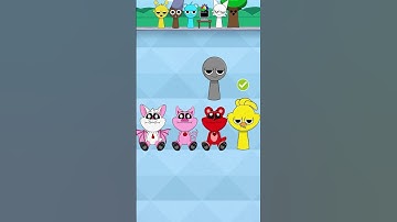 POV: Sprunki TRANSFORMS into Smiling Critters 🤣👌 #sprunki #animation #meme #incredibox #viral