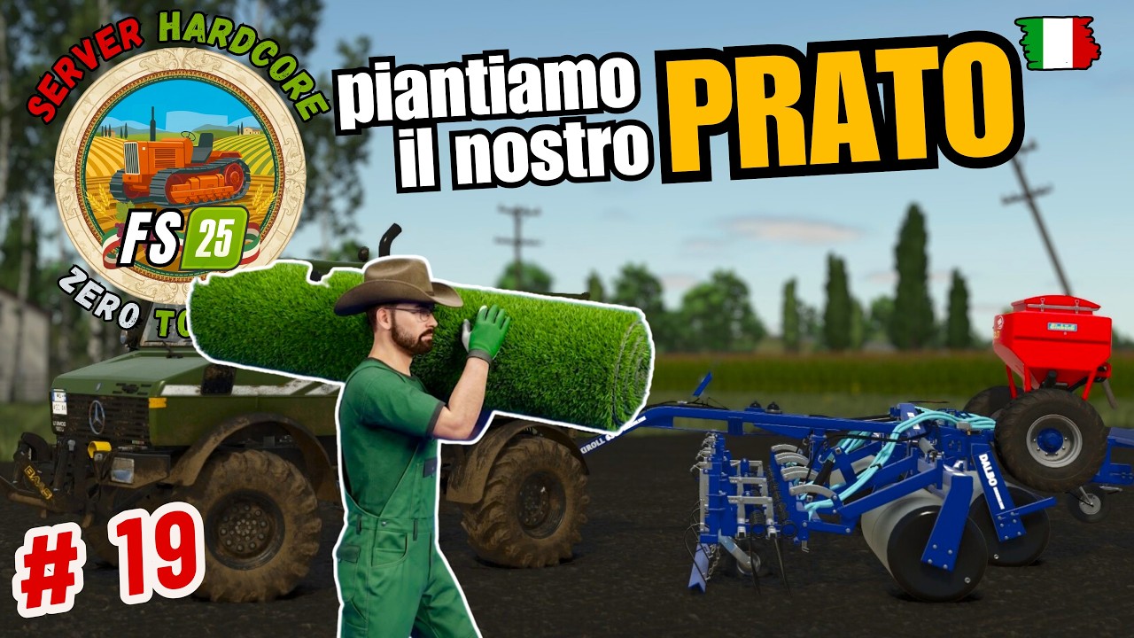 RISPARMI BRUCIATI INSEGUENDO 1 SOGNO- Nuovo SERVER di Farming Simulator 25 - POLESINE #fs25 #fs25ita