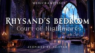 Rhysand's Bedroom: Court of Nightmares 🌙|  ACOTAR - Inspired Music & Ambience for Study and Focus screenshot 5