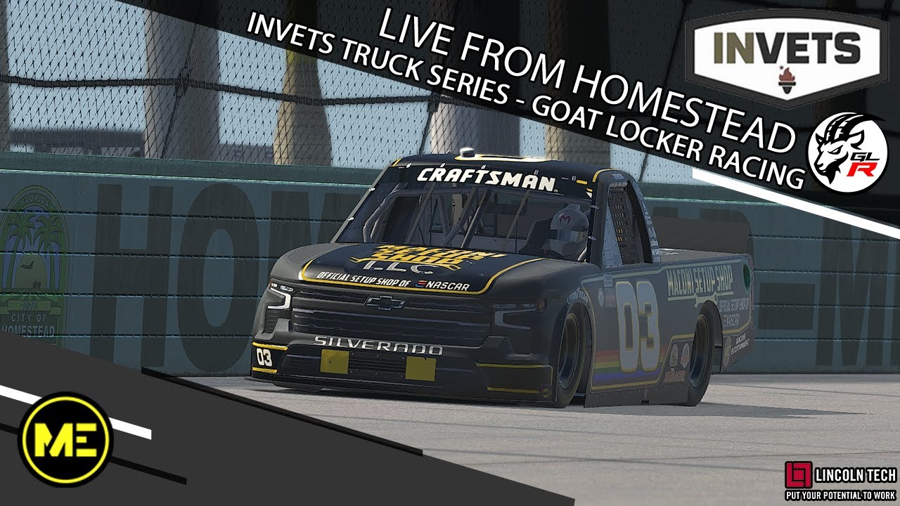 Goat Locker Racing's INVETS Trucks Series - Homestead. Maconi ...