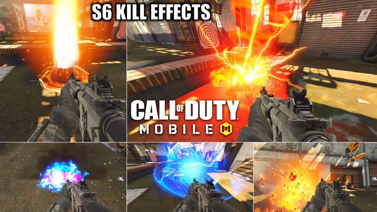 S6 All Legendary Guns Kill Effect Gameplay Codm 2022 YouTube