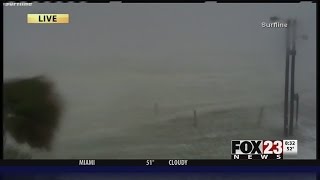 VIDEO: Hurricane Matthew tracks along Florida coast