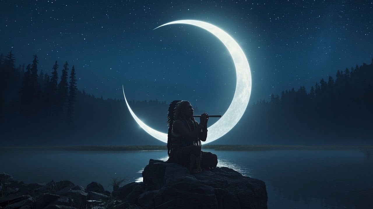 Ancient Soul Healing: Native American Flute & Heavy Rain for Instant Calm