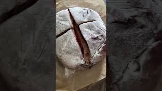 Sourdough chocolate chip and cherry jam Bread #bread #food #sourdough #baking #recipe #