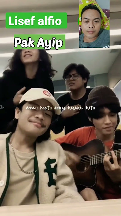sekeras batu cover lisef alfio reaction video short #shorts #shortvideo