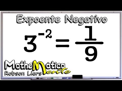 Vídeo: Como Calcular O Expoente Negativo