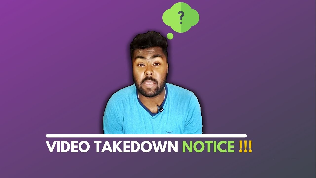 Due to a copyright takedown notice !!! YouTube
