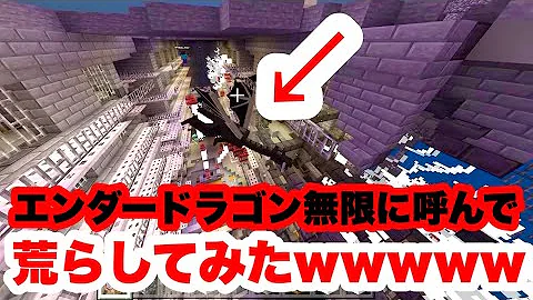 マイクラコマンドドラゴン作る