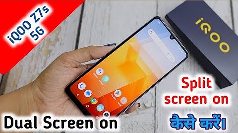 Split Screen On In Iqoo Z7s, Create Dual Screen In Iqoo Z7s, How To Use Floating Window In Iqoo Z7s