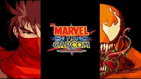Marvel vs Capcom | Duo Team Attack | Strider Hiryu & Red Venom