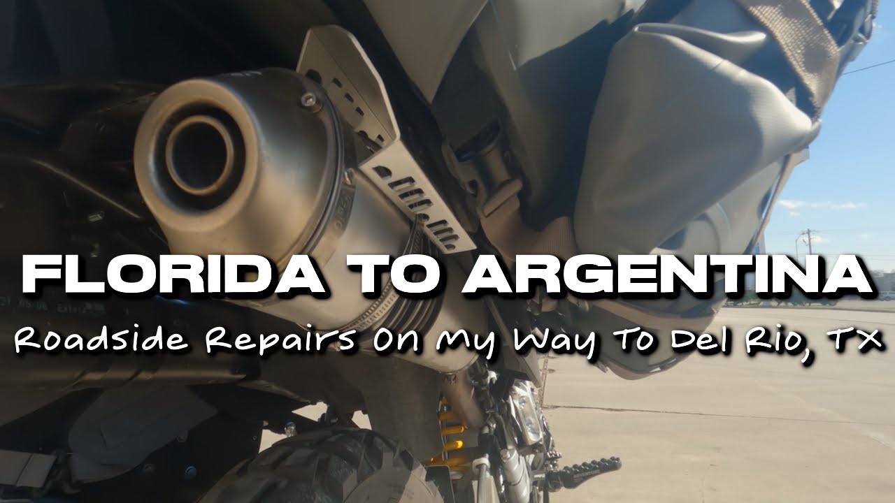 Stopped For Roadside Repairs! Mosko Moto Reckless 80 Heat Shield