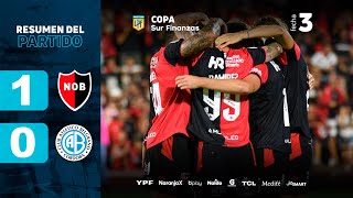 NEWELL’S 1 - 0 BELGRANO I Resumen del partido I #CopaSurFinanzas 2024