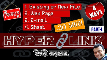 How to Create Dynamic Hyperlink in Excel Basic to Advance with Function #Part-1