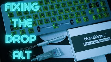 Drop Alt Mods- New Stabilizers and TKC Kiwi Switches