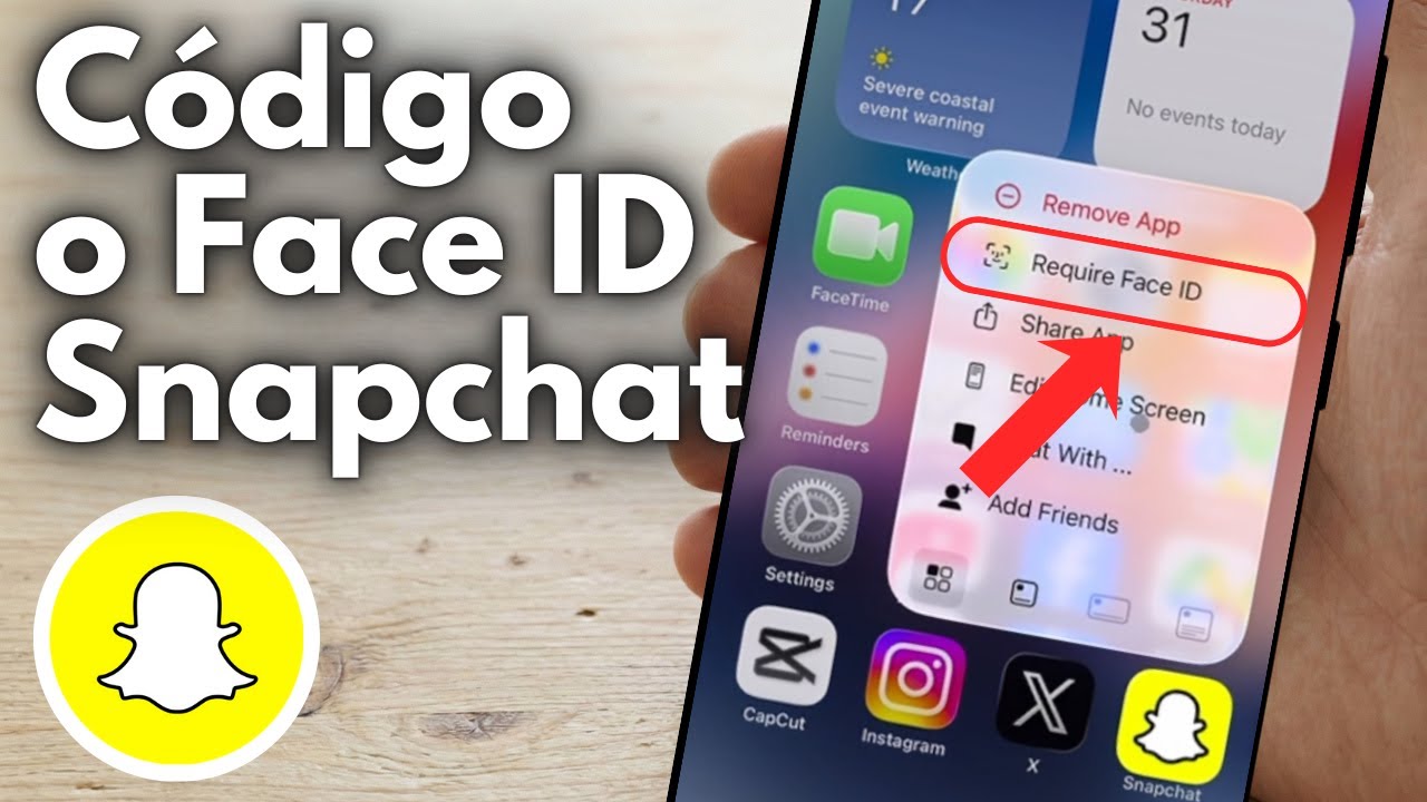 Cómo Bloquear Snapchat Con Face ID O Código En iPhone