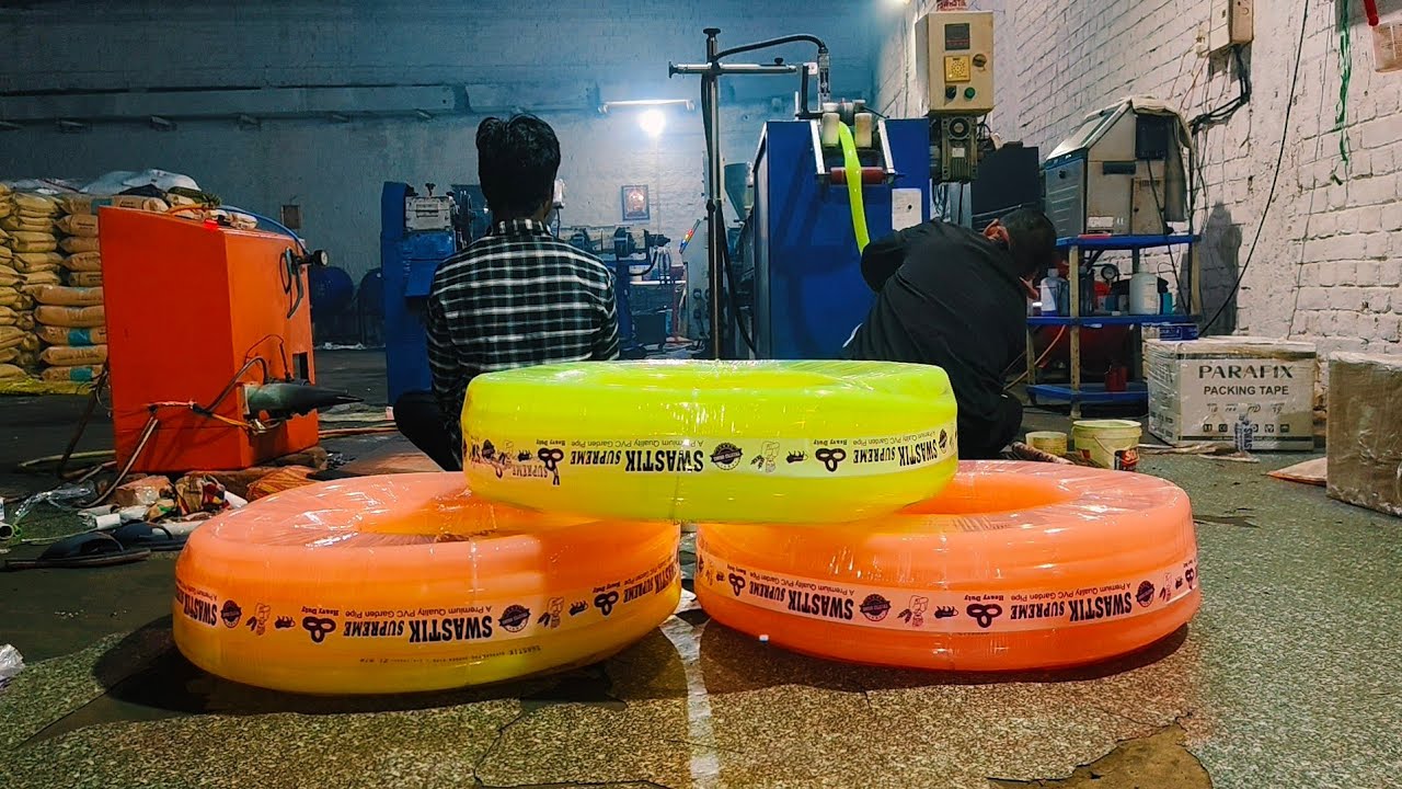 PVC Garden Pipe Making Process | PVC Garden Pipe Making... Manufacturer process of making Garden pip