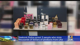 3 Arrested After Allegedly Stealing $10,000 Worth Of Products From Ulta Beauty Store