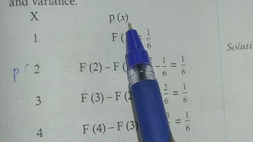 12 th BM, Example 6.14, Random Variables & Mathematical Expectations, Chapter -6