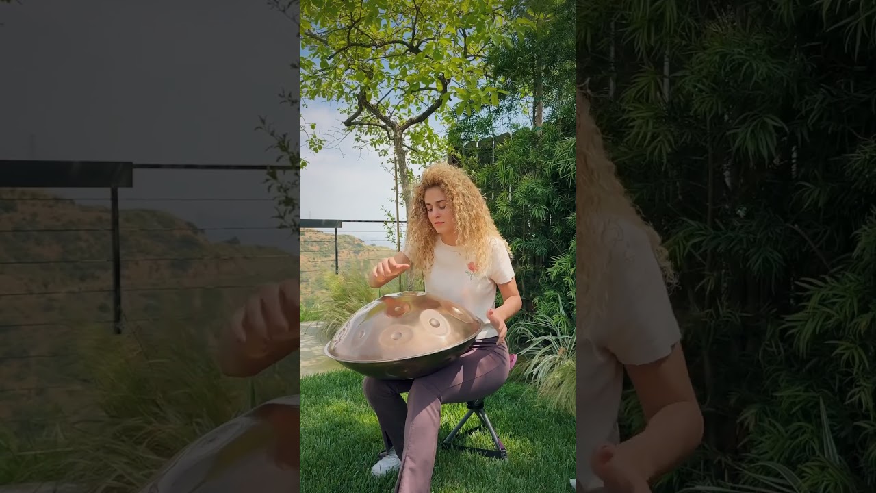 Express gratitude for everything that has and hasn't worked out💜 #meditationmusic #handpan #shorts