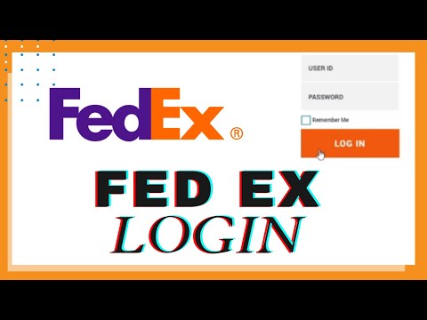 FedEx Login Web 2020: FedEx Login With User ID | FedEx Online Sign In | www.fedex.com