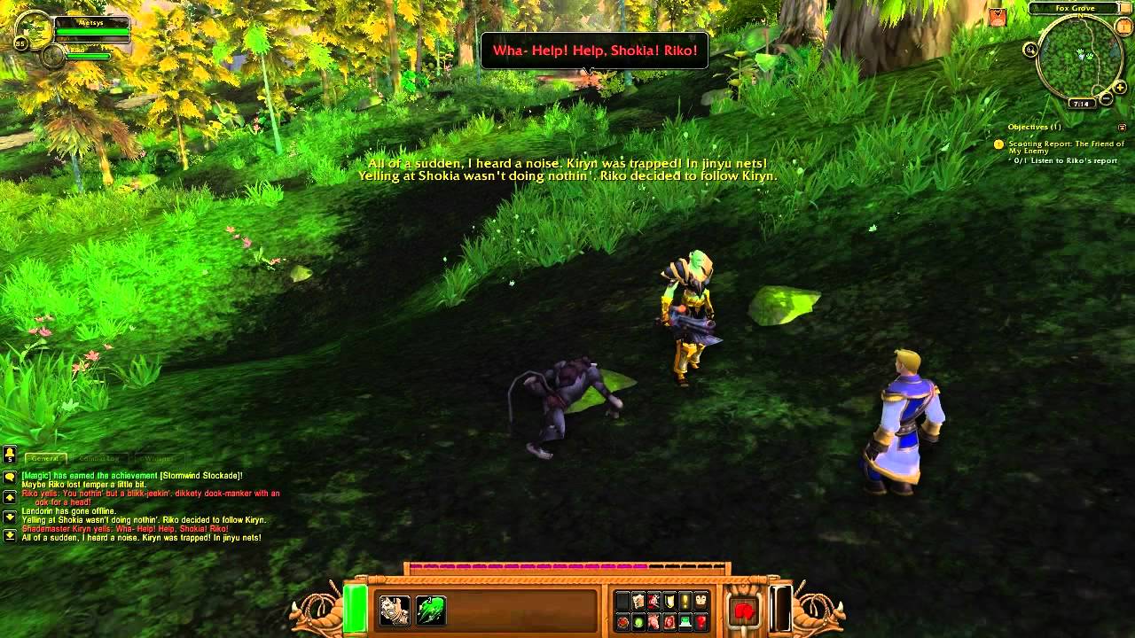 MoP Scouting Report Jade Forest Quest Chain YouTube