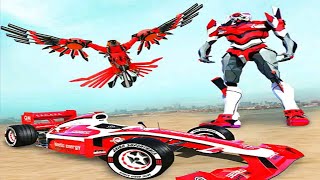 Falcon Robot Car Game: Multi Robot Transform Game 2022 | Android iOS Gameplay screenshot 4