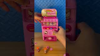 Hello Kitty Vending Machine ASMR 🔵 517C #hellokitty #vendingmachine  #viral #asmr