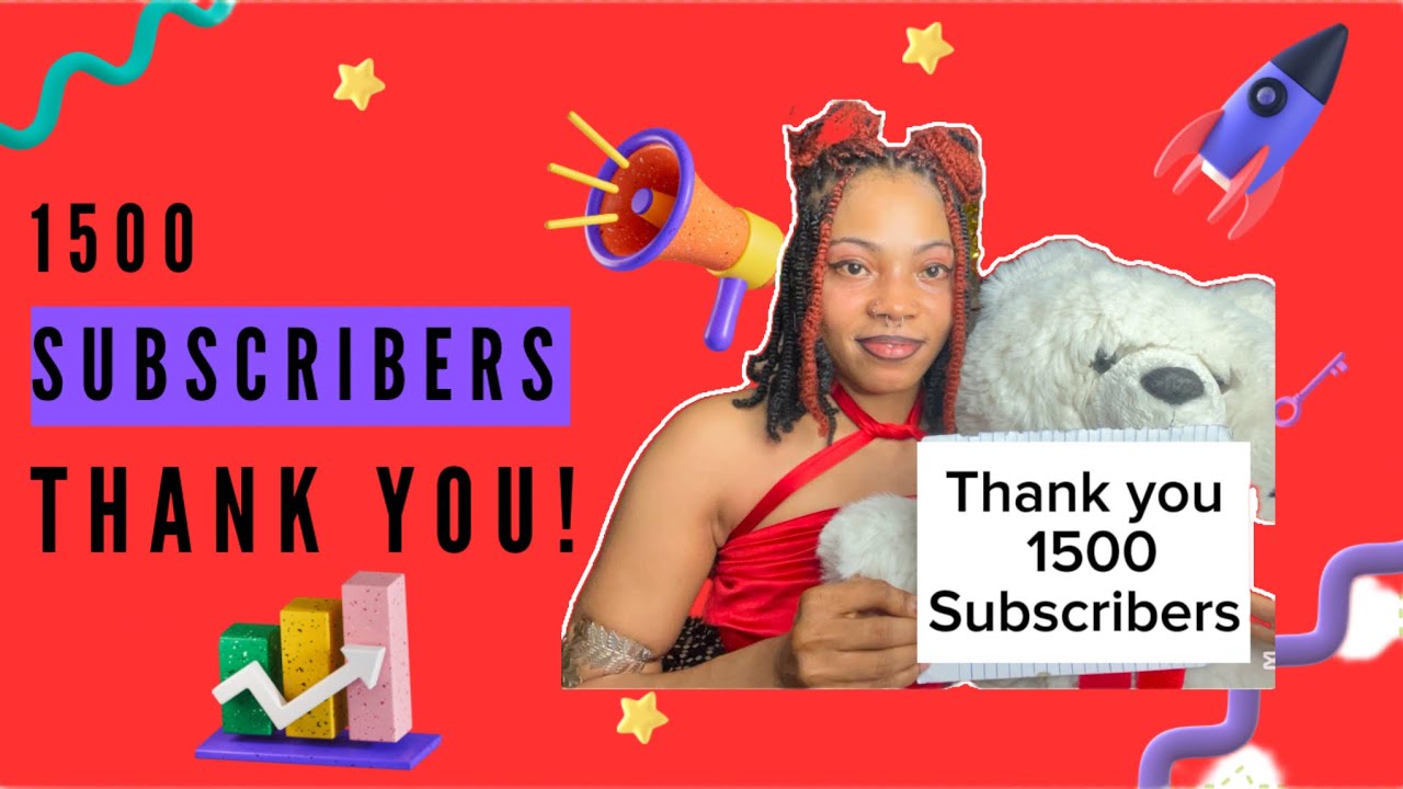 “1,500 Subscribers:A Heartfelt Thank You to My Amazing Community” - YouTube