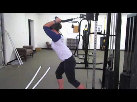 Rope Bent Over Skull Crusher