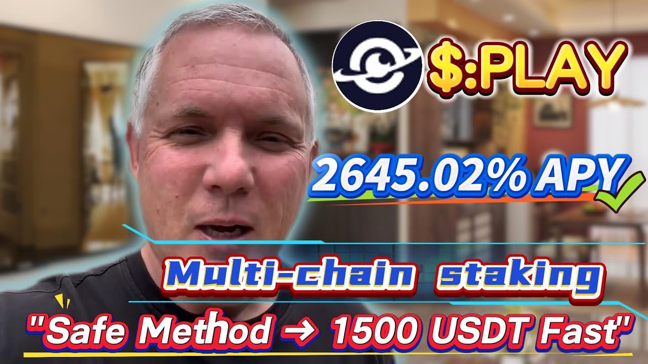 Make Big Money with Simple PLAY Staking: 2645.02% Yield, No-Risk Operations
