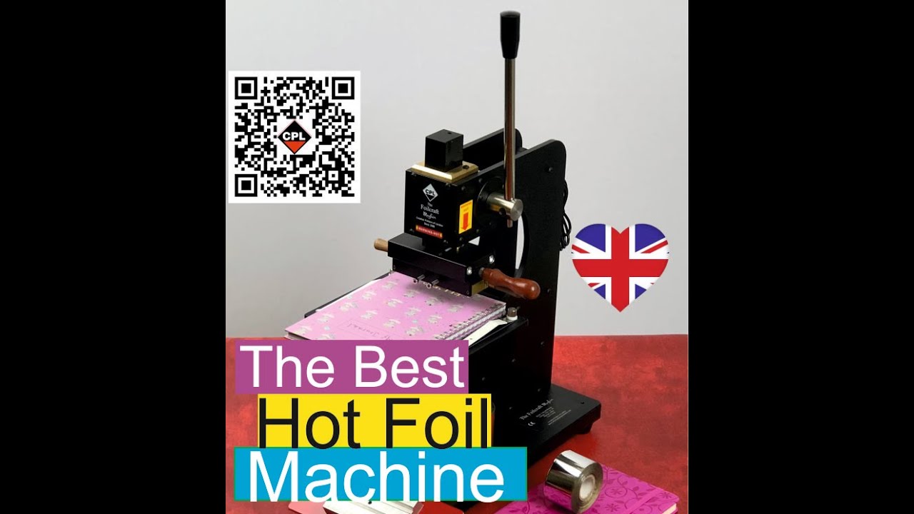 Foilcraft Mayfair Hot Foil Stamping Machine. See the Full Review here